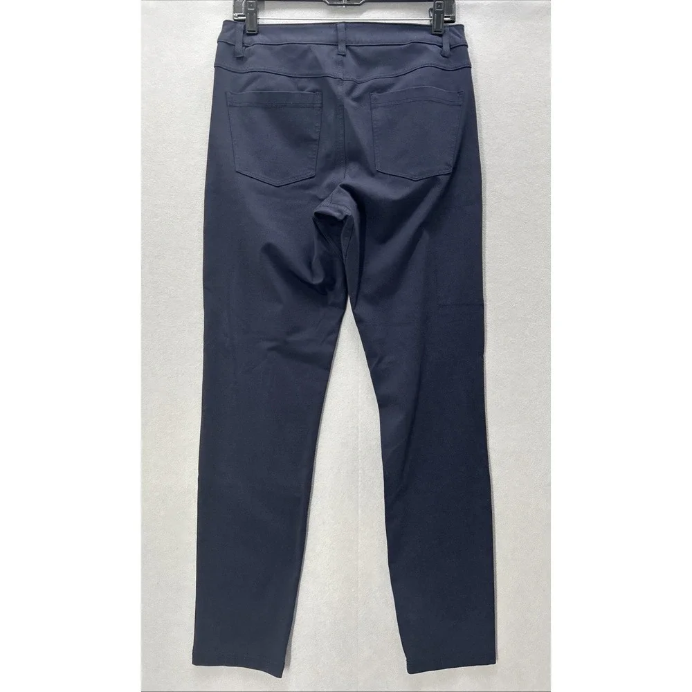 BYLT Premium Basics Everyday Pant 2.0 Mens 30x32 Tall Slim Fit Navy Blue Stretch